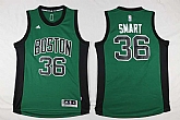 Boston Celtics #36 Marcus Smart Revolution 30 Green-Black Swingman Stitched NBA Jersey,baseball caps,new era cap wholesale,wholesale hats