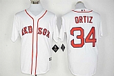 Boston Red Sox #34 David Ortiz White New Cool Base Stitched Baseball Jersey,baseball caps,new era cap wholesale,wholesale hats