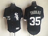 Chicago White Sox #35 Frank Thomas Black 2016 Flexbase Collection Stitched Baseball Jersey,baseball caps,new era cap wholesale,wholesale hats