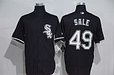 Chicago White Sox #49 Chris Sale Black New Cool Base Stitched Baseball Jersey,baseball caps,new era cap wholesale,wholesale hats