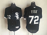 Chicago White Sox #72 Carlton Fisk Black 2016 Flexbase Collection Stitched Baseball Jersey,baseball caps,new era cap wholesale,wholesale hats