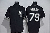 Chicago White Sox #79 Jose Abreu Black New Cool Base Stitched Baseball Jersey,baseball caps,new era cap wholesale,wholesale hats