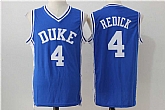 Duke Blue Devils #4 J.J. Redick Blue Swingman Stitched NCAA Jersey,baseball caps,new era cap wholesale,wholesale hats