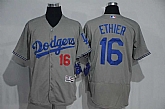 Los Angeles Dodgers #16 Andre Ethier Gray 2016 Flexbase Collection Stitched Baseball Jersey,baseball caps,new era cap wholesale,wholesale hats
