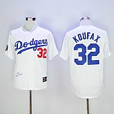 Los Angeles Dodgers #32 Sandy Koufax Mitchell And Ness 1958 White Stitched Baseball Jersey,baseball caps,new era cap wholesale,wholesale hats