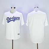 Los Angeles Dodgers Blank New Cool Base Stitched Baseball Jersey,baseball caps,new era cap wholesale,wholesale hats