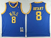 Los Angeles Lakers #8 Bryant Blue MPLS Swingman Stitched NBA Jersey,baseball caps,new era cap wholesale,wholesale hats