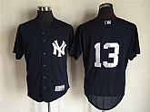 New York Yankees #13 Alex Rodriguez Navy Blue (No Name) 2016 Flexbase Collection Stitched Baseball Jersey,baseball caps,new era cap wholesale,wholesale hats