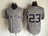 New York Yankees #23 Don Mattingly Gray 2016 Flexbase Collection Stitched Baseball Jersey,baseball caps,new era cap wholesale,wholesale hats