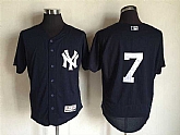 New York Yankees #7 Mickey Mantle Navy Blue (No Name) 2016 Flexbase Collection Stitched Baseball Jersey,baseball caps,new era cap wholesale,wholesale hats
