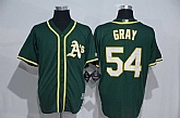 Oakland Athletics #54 Sonny Gray Green New Cool Base Stitched Baseball Jersey,baseball caps,new era cap wholesale,wholesale hats