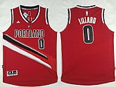 Portland TrailBlazers #0 Damian Lillard New Red Swingman Stitched NBA Jersey,baseball caps,new era cap wholesale,wholesale hats