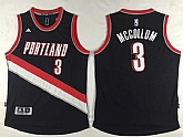 Portland TrailBlazers #3 Mccollum Black Swingman Stitched NBA Jersey,baseball caps,new era cap wholesale,wholesale hats
