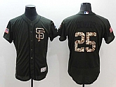 San Francisco Giants #25 Barry Bonds Green Salute To Service Flexbase Collection Stitched Baseball Jersey,baseball caps,new era cap wholesale,wholesale hats