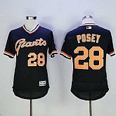 San Francisco Giants #28 Buster Posey Mitchell And Ness Flexbase Collection Stitched Pullover Jersey,baseball caps,new era cap wholesale,wholesale hats