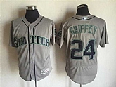 Seattle Mariners #24 Ken Griffey Gray 2016 Flexbase Collection Stitched Baseball Jersey,baseball caps,new era cap wholesale,wholesale hats