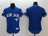 Toronto Blue Jays Customized Men's Independence Day Blue 2016 Flexbase Collection Stitched Baseball Jersey,baseball caps,new era cap wholesale,wholesale hats