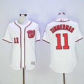 Washington Nationals #11 Ryan Zimmerman White 2016 Flexbase Collection Stitched Jersey,baseball caps,new era cap wholesale,wholesale hats