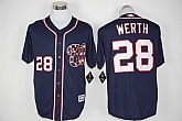 Washington Nationals #28 Jayson Werth Navy Blue New Cool Base Stitched Baseball Jersey,baseball caps,new era cap wholesale,wholesale hats