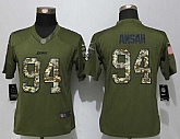 Women Limited Nike Detroit Lions #94 Ansah Green Salute To Service Stitched NFL Jersey,baseball caps,new era cap wholesale,wholesale hats