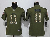 Women Limited Nike Kansas City Chiefs #11 Smith Green Salute To Service Stitched NFL Jersey,baseball caps,new era cap wholesale,wholesale hats
