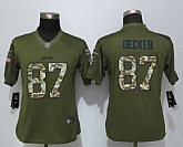 Women Limited Nike New York Jets #87 Decker Green Salute To Service Stitched NFL Jersey,baseball caps,new era cap wholesale,wholesale hats