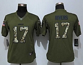 Women Limited Nike San Diego Chargers #17 Rivers Green Salute To Service Stitched NFL Jersey,baseball caps,new era cap wholesale,wholesale hats