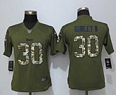 Women Limited Nike St. Louis Rams #30 Gurley ii Green Salute To Service Stitched NFL Jersey,baseball caps,new era cap wholesale,wholesale hats