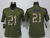 Women Limited Nike Washington Redskins #21 Taylor Green Salute To Service Stitched NFL Jersey,baseball caps,new era cap wholesale,wholesale hats