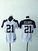 Women Nike Cowboys #21 Ezekiel Elliott Thanksgiving White Stitched NFL Game Jersey,baseball caps,new era cap wholesale,wholesale hats