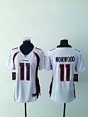 Women Nike Denver Broncos #11 Norwood White Team Color Stitched NFL Game Jersey,baseball caps,new era cap wholesale,wholesale hats