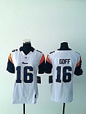 Women Nike St. Louis Rams #16 Jared Goff White Team Color Stitched NFL Game Jersey,baseball caps,new era cap wholesale,wholesale hats