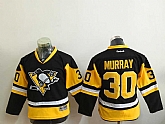 Youth Pittsburgh Penguins #30 Murray Black-Yellow Third Stitched NHL Jersey,baseball caps,new era cap wholesale,wholesale hats