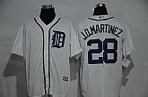 Detroit Tigers #28 J.D.Martinez Cream New Cool Base Stitched Baseball Jersey,baseball caps,new era cap wholesale,wholesale hats