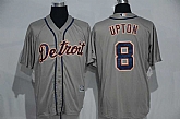 Detroit Tigers #8 Justin Upton Gray New Cool Base Stitched Baseball Jersey,baseball caps,new era cap wholesale,wholesale hats