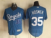 Kansas City Royals #35 Eric Hosmer Blue 2016 Flexbase Collection Stitched Baseball Jersey,baseball caps,new era cap wholesale,wholesale hats