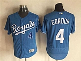 Kansas City Royals #4 Alex Gordon Blue 2016 Flexbase Collection Stitched Jersey,baseball caps,new era cap wholesale,wholesale hats