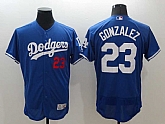 Los Angeles Dodgers #23 Adrian Gonzalez Blue 2016 Flexbase Collection Stitched Baseball Jersey,baseball caps,new era cap wholesale,wholesale hats