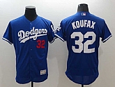 Los Angeles Dodgers #32 Sandy Koufax Blue 2016 Flexbase Collection Stitched Jersey,baseball caps,new era cap wholesale,wholesale hats