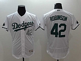 Los Angeles Dodgers #42 Jackie Robinson White-Green 2016 Flexbase Collection Stitched Baseball Jersey,baseball caps,new era cap wholesale,wholesale hats