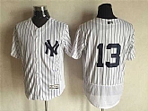 New York Yankees #13 Alex Rodriguez White Strip 2016 Flexbase Collection Stitched Jersey,baseball caps,new era cap wholesale,wholesale hats