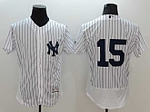 New York Yankees #15 Thurman Munson White Strip 2016 Flexbase Collection Stitched Jersey,baseball caps,new era cap wholesale,wholesale hats