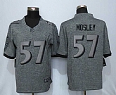 Nike Limited Baltimore Ravens #57 Mosley Gray Men's Gridiron Gray Stitched NFL Jersey,baseball caps,new era cap wholesale,wholesale hats
