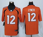 Nike Limited Denver Broncos #12 Lynch Orange Men's Stitched NFL Jersey,baseball caps,new era cap wholesale,wholesale hats