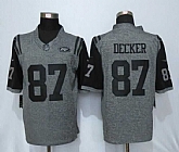 Nike Limited New York Jets #87 Decker Gray Men's Gridiron Gray Stitched NFL Jersey,baseball caps,new era cap wholesale,wholesale hats