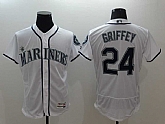 Seattle Mariners #24 Ken Griffey White 2016 Flexbase Collection Stitched Baseball Jersey,baseball caps,new era cap wholesale,wholesale hats