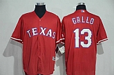 Texas Rangers #13 Joey Gallo Red New Cool Base Stitched Baseball Jersey,baseball caps,new era cap wholesale,wholesale hats