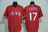 Texas Rangers #17 Shin-Soo Choo Red New Cool Base Stitched Baseball Jersey,baseball caps,new era cap wholesale,wholesale hats