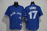 Toronto Blue Jays #17 Ryan Goins Blue 2016 Flexbase Collection Baseball Jersey,baseball caps,new era cap wholesale,wholesale hats