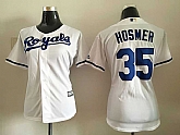 Women Kansas City Royals #35 Eric Hosmer White New Cool Base Stitched MLB Jersey,baseball caps,new era cap wholesale,wholesale hats